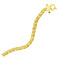 14k Yellow Gold Byzantine Style Chain Bracelet